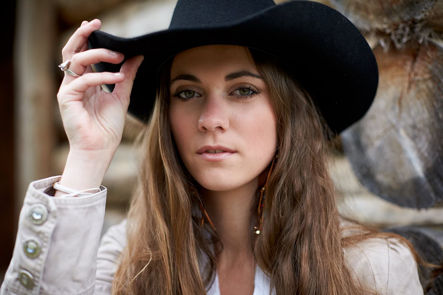 photo portrait cowgirl lifestyle